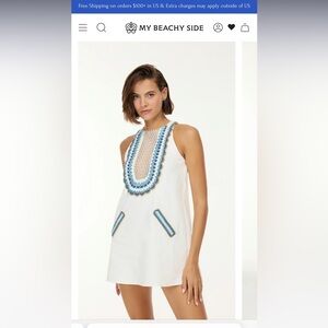 My Beachy Side Arya mini dress size medium